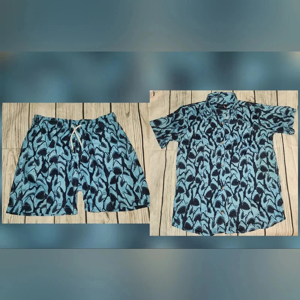 Trunks Surf & Swim Sharks MARINE XL 18 20